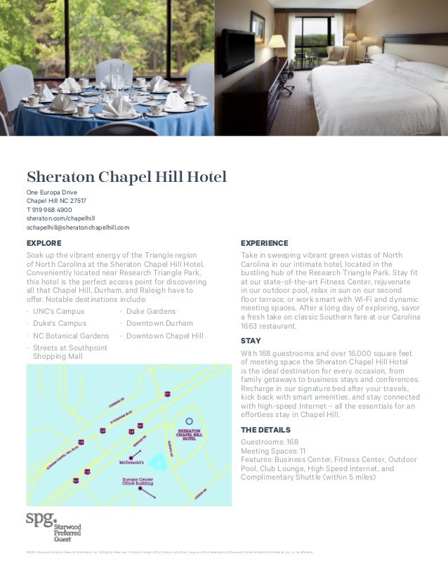 Hotel Fact Sheet 2016