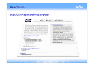 Referències

http://www.openarchives.org/ore
 