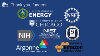 Thank you, funders...
U . S . D E P A R T M E N T O F
ENERGY
 