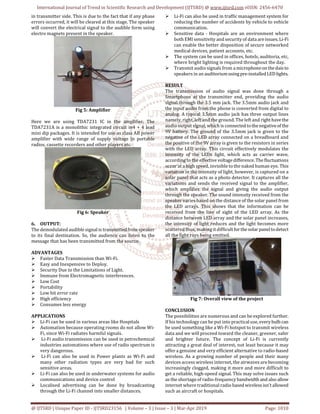 Audio Transmission using Li Fi Technology | PDF