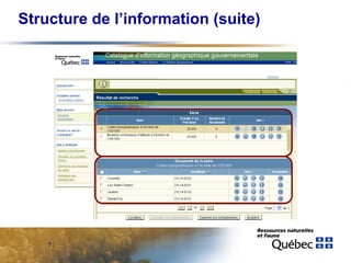 Structure de l’information (suite)




    7
 