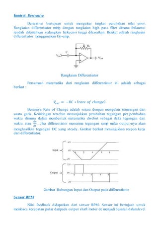 DESAIN CLOSE LOOP CONTROL MOTOR DC | DOCX