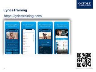 Mobile Learning presentation apps for english language | PDF