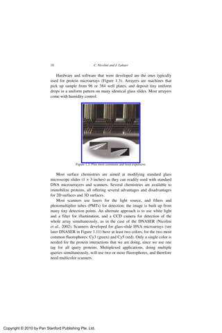 Functional Proteomics And Nanotechnologybased Microarrays Claudio A ...
