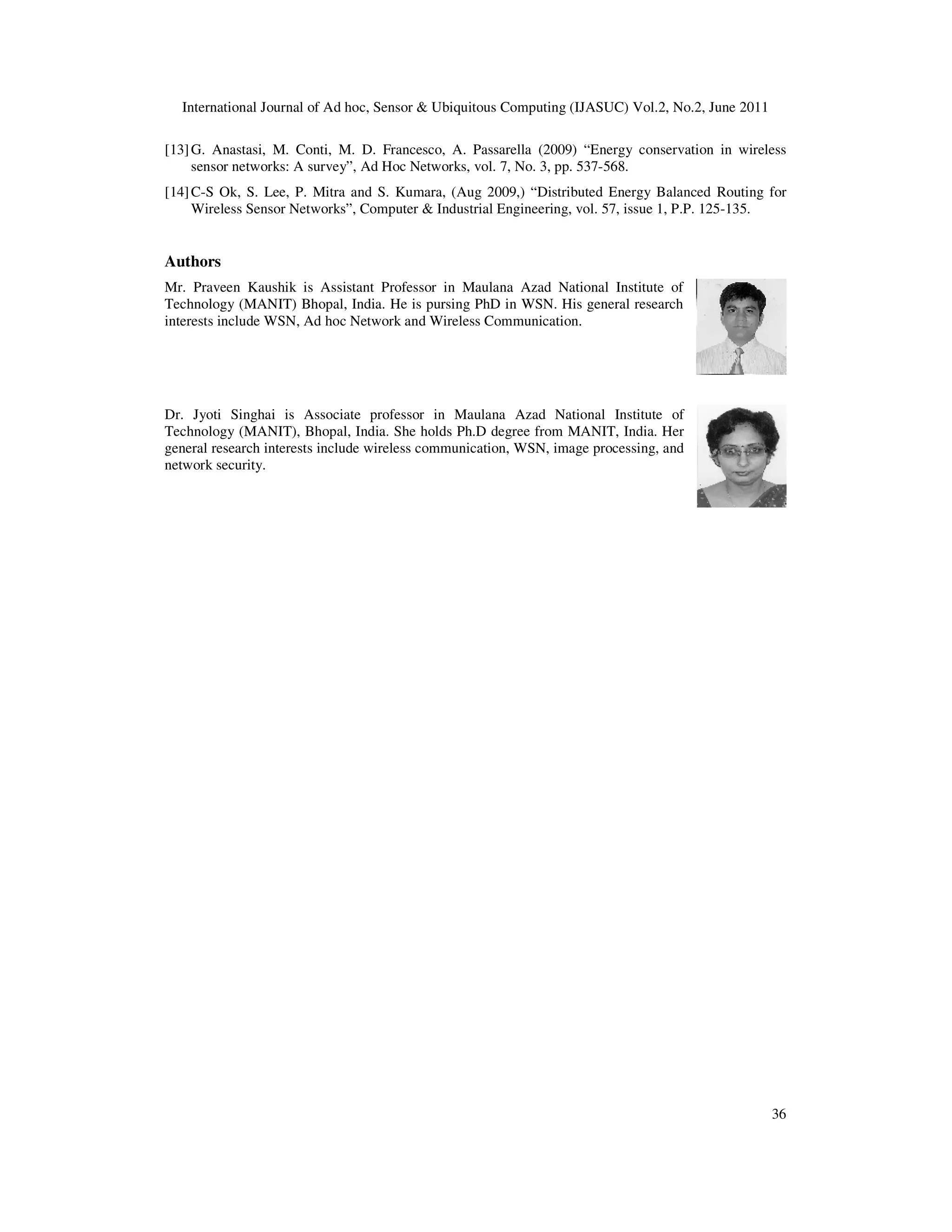 ENERGY EFFICIENT ROUTING ALGORITHM FOR MAXIMIZING THE MINIMUM LIFETIME OF WIRELESS SENSOR NETWORK: A REVIEW