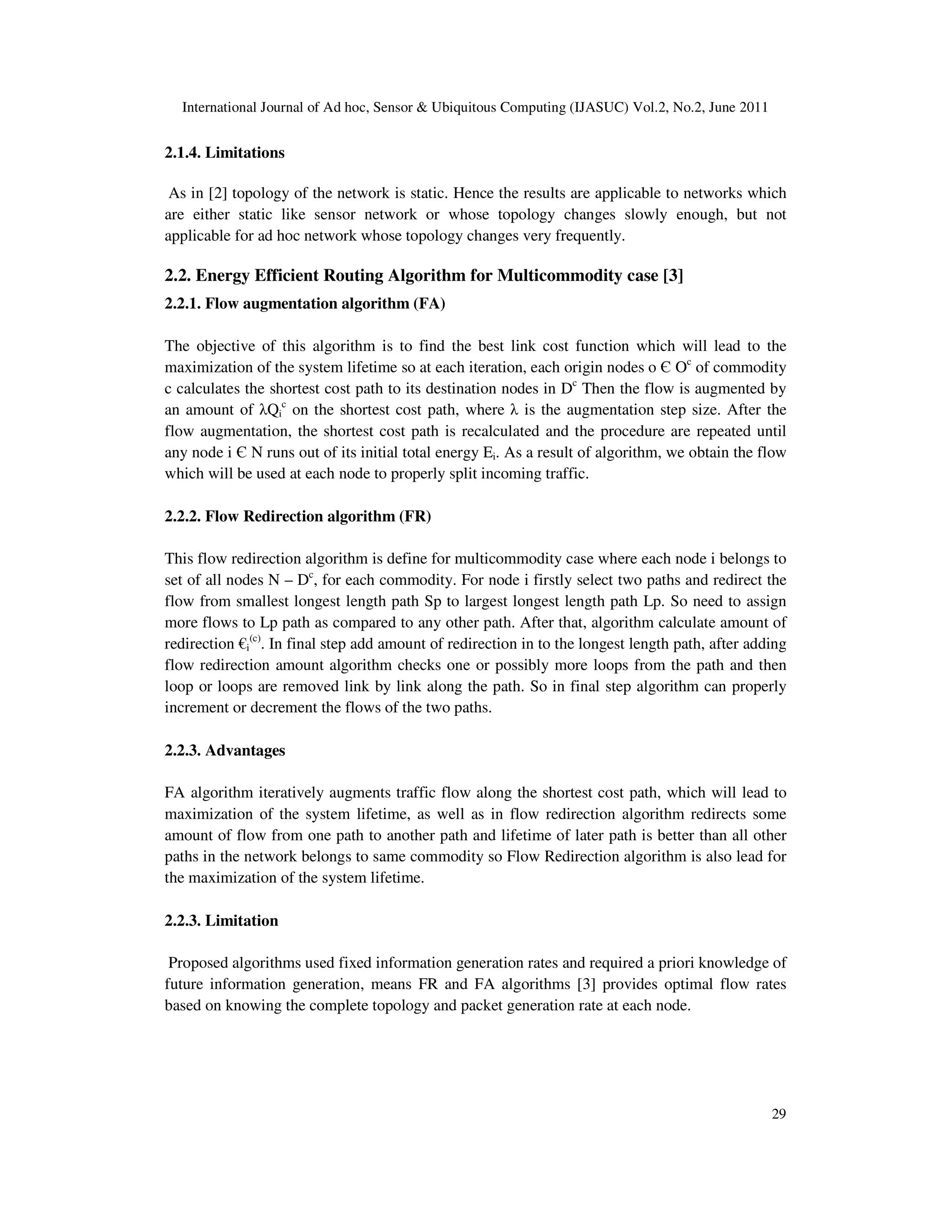 ENERGY EFFICIENT ROUTING ALGORITHM FOR MAXIMIZING THE MINIMUM LIFETIME OF WIRELESS SENSOR NETWORK: A REVIEW