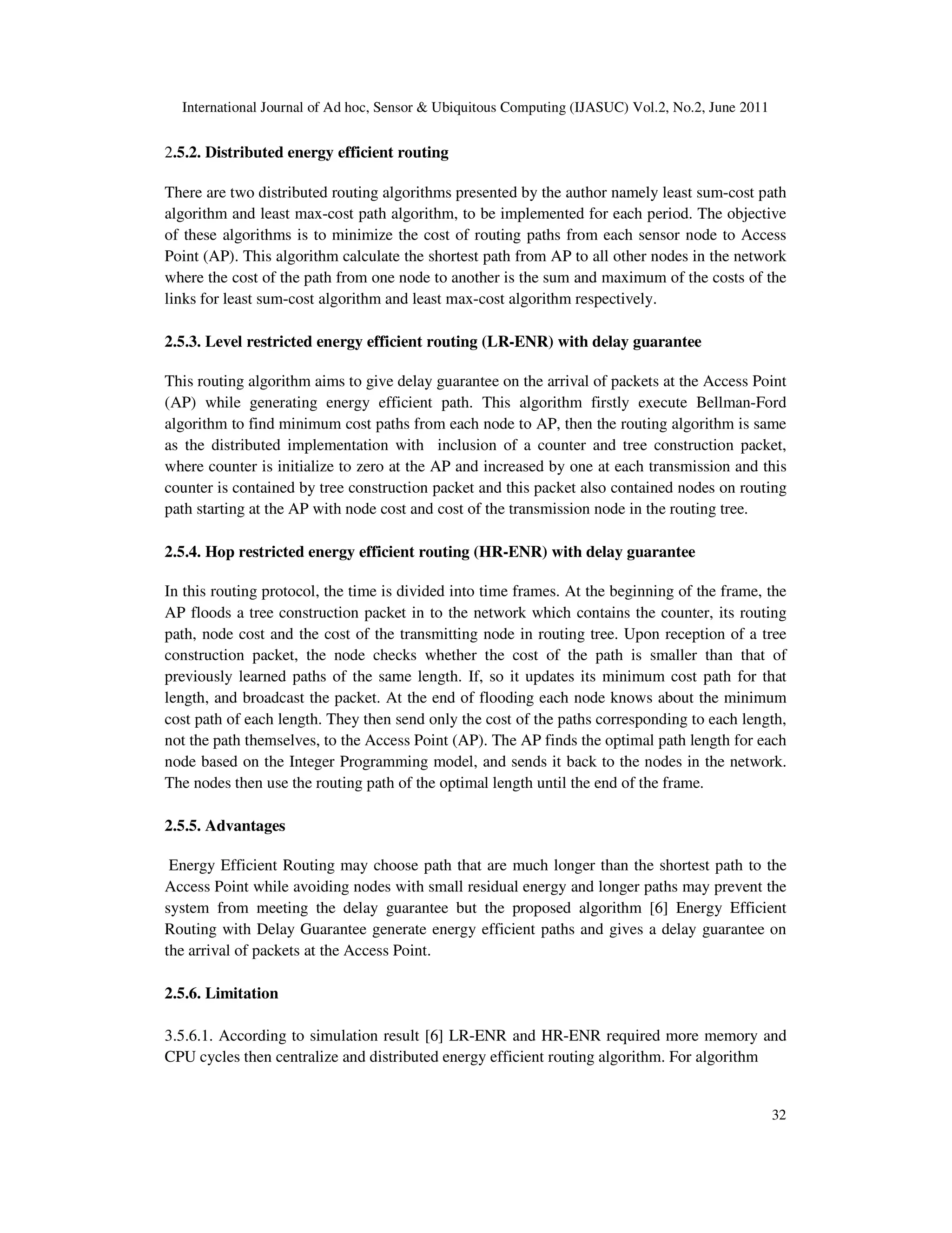 ENERGY EFFICIENT ROUTING ALGORITHM FOR MAXIMIZING THE MINIMUM LIFETIME OF WIRELESS SENSOR NETWORK: A REVIEW