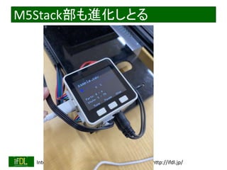 2022/12/4 Interface Device Laboratory, Kanazawa University http://ifdl.jp/
M5Stack部も進化しとる
 
