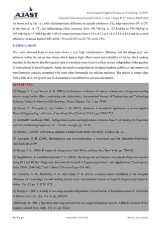 Development and Performance Evaluation of a Two-Stage Cascade ...