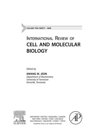 International Review Of Cell And Molecular Biology Kwang W Jeon Eds | PDF
