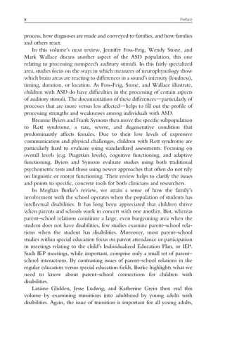 Hodapp Pdf International Review Of Research In Developmental Disabilities Robert M ...