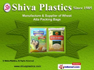 Manufacture & Supplier of Wheat
      Atta Packing Bags
 