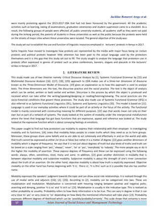 Modality and its Functions in Interpersonal Relationships in Lecturers ...