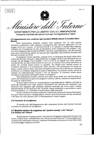 Ministero dell'Interno – Dip. LCI - D.C. dei servizi civili per l'immigrazione e l'asilo - AOO SERVIZI CIVILI - 4.1.3/4.1/4 - Protocollo 0017646 del 09/10/2018 - A3 -
 