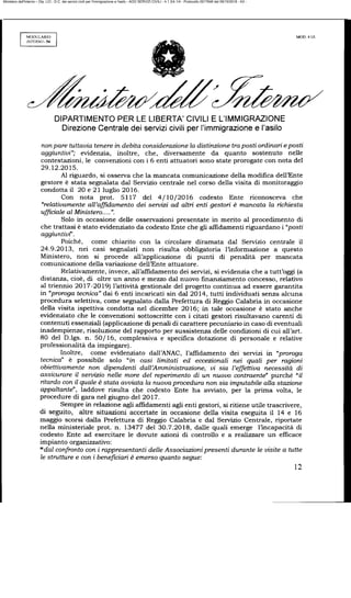 Ministero dell'Interno – Dip. LCI - D.C. dei servizi civili per l'immigrazione e l'asilo - AOO SERVIZI CIVILI - 4.1.3/4.1/4 - Protocollo 0017646 del 09/10/2018 - A3 -
 