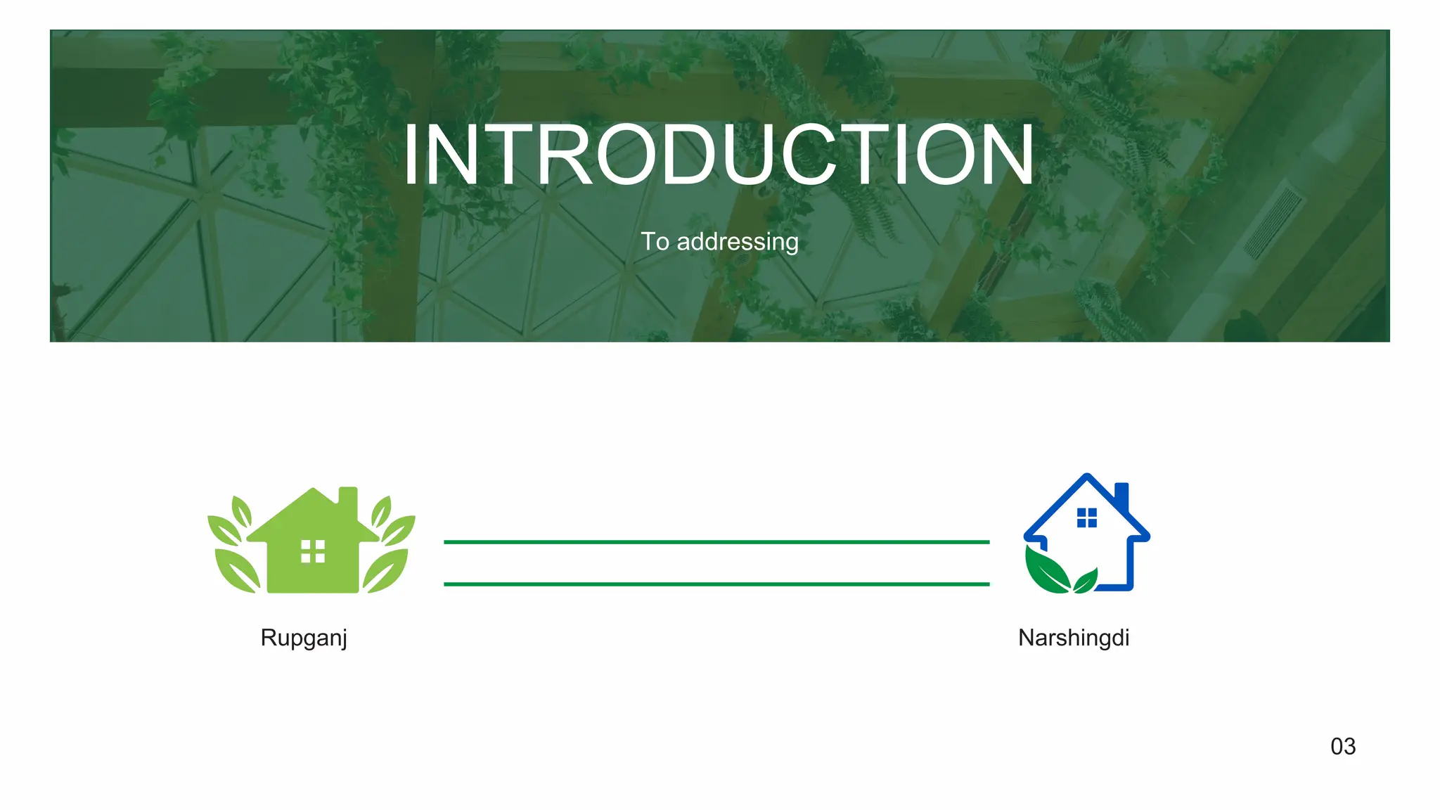 INTRODUCTION
To addressing
Rupganj Narshingdi
03
 