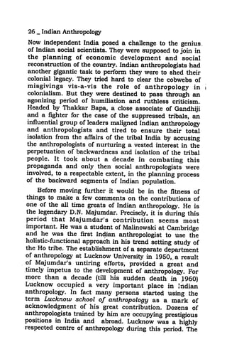 Hasnain Rind Indian Indian Anthropology 7th Edition Hasnain Nadeem | PDF