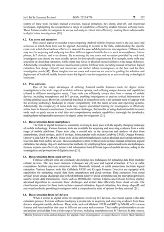 Mobile forensics tools and techniques for digital crime investigation ...