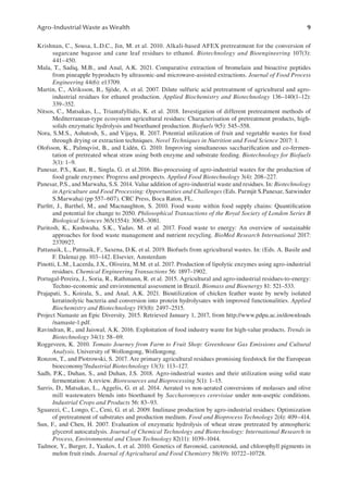 Valorization Of Agroindustrial Byproducts Sustainable Approaches For ...