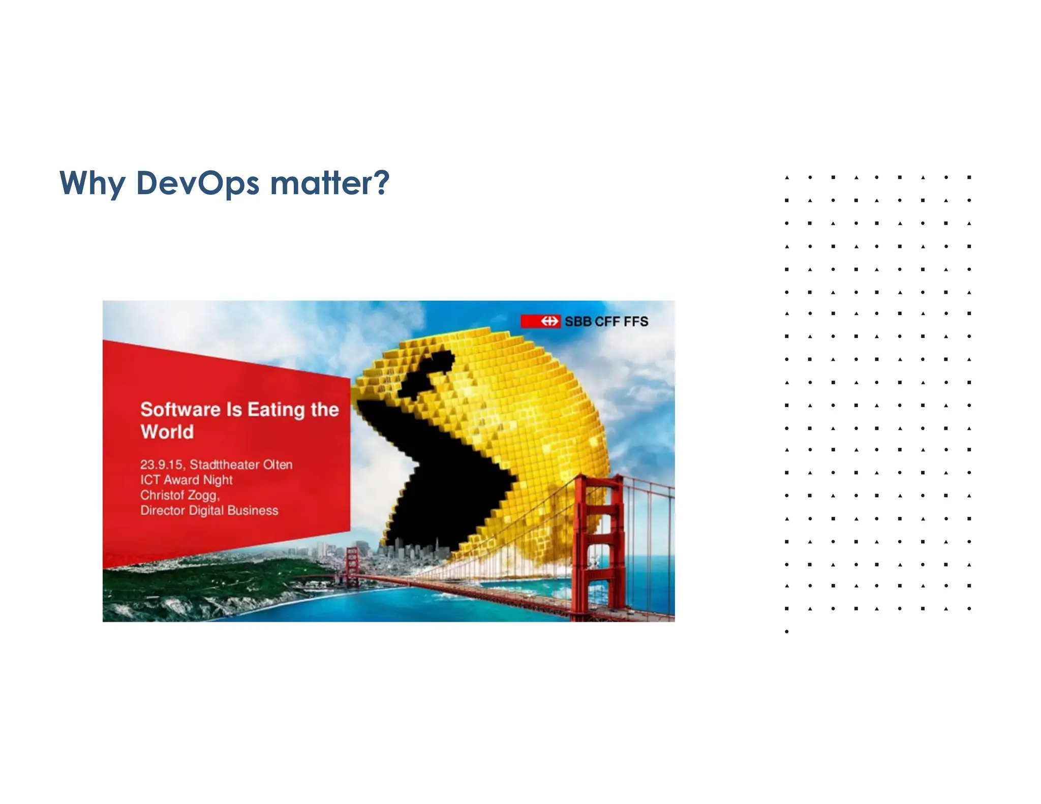 Why DevOps matter?
 