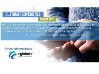 Experiencia do Cliente Serie de Fatos Para  Seus Servicos Portugues