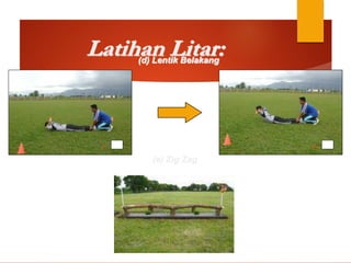 Latihan Litar:
2
1
(d) Lentik Belakang
(e) Zig Zag
 