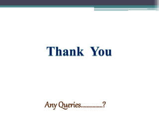 Any Queries……………?
 