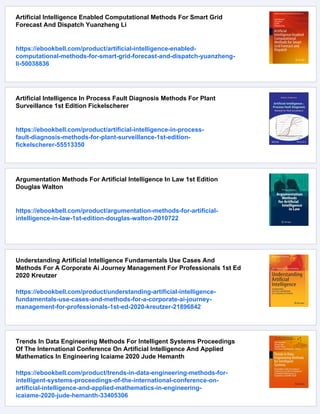 Artificial Intelligence Methods For Optimization Of The Software ...