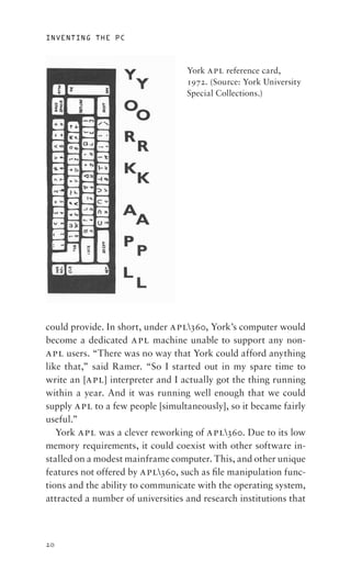 Inventing The Pc The Mcm70 Story Zbigniew Stachniak | PDF