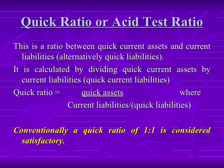 Ratio Analysis Ppt