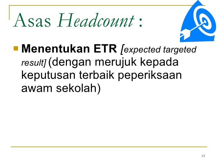 Headcount Sebagai Panduan Untuk Guru Baru