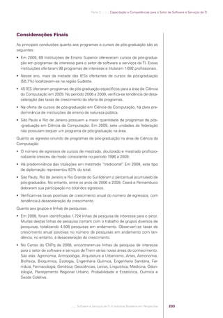 Software e Serviços de TI: A Indústria Brasileira em Perspectiva