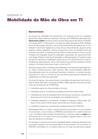 Software e Serviços de TI: A Indústria Brasileira em Perspectiva