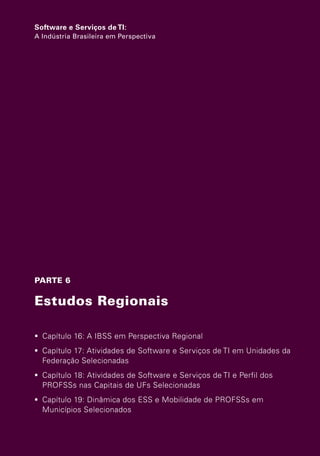 Software e Serviços de TI: A Indústria Brasileira em Perspectiva