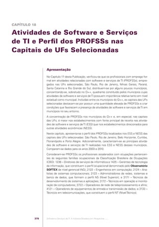 Software e Serviços de TI: A Indústria Brasileira em Perspectiva