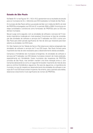 Software e Serviços de TI: A Indústria Brasileira em Perspectiva