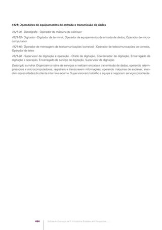 Software e Serviços de TI: A Indústria Brasileira em Perspectiva
