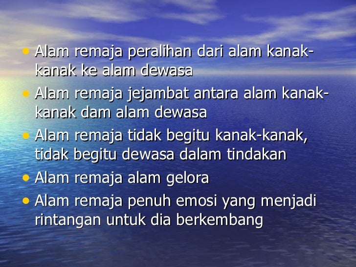 22249089 Perkembangan Awal Remaja