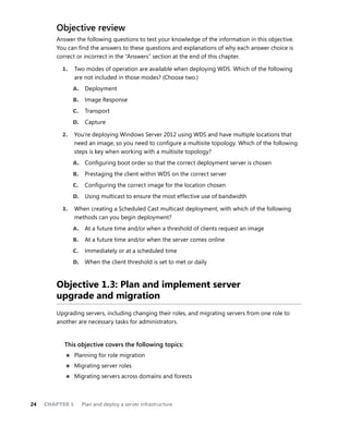 Server Upgrade Objective Example Exam Ref 70413 Designing And Implementing A Server Infrastructure Steve ...