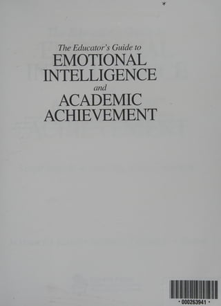 The Educators Guide To Emotional Intelligence And Academic Achievement ...