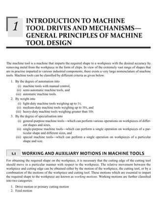 Machine Tool Design Numerical Control 3rd Edition N K Mehta | PDF