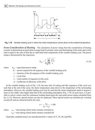 Machine Tool Design Numerical Control 3rd Edition N K Mehta | PDF
