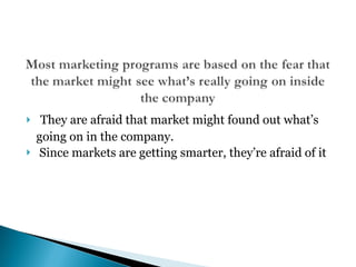 They are afraid that market might found out what’s going on in the company. Since markets are getting smarter, they’re afraid of it 
