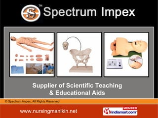 Supplier of Scientific Teaching & Educational Aids 