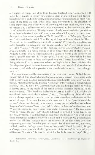 Divine Sophia Vladimir Sergeyevich Solovyov | PDF