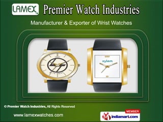 Manufacturer & Exporter of Wrist Watches
 