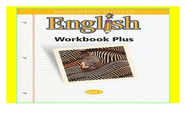 Houghton Mifflin English: Workbook Plus Grade 5 ((P.D.F))^^@@
