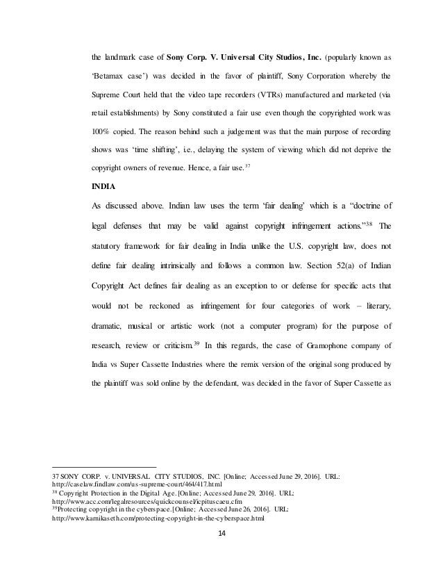 Viacom Vs Google What About Fair Use >> Copyright Protection In Cyberspace A Comparitive Study Of The Usa An Viacom Vs Google What About Fair Use >> Copyright Protection In Cyberspace A Comparitive Study Of The Usa An