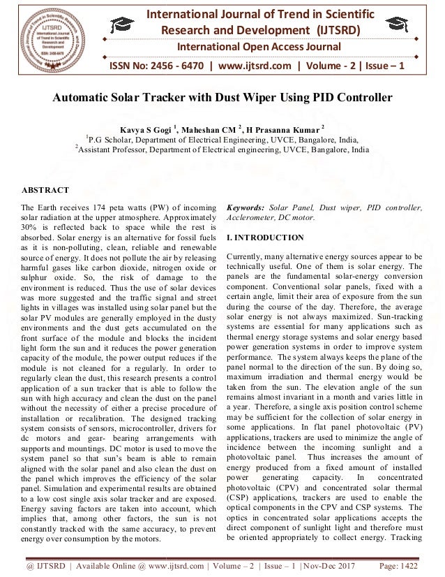 Ijedr1503041pdf Solar Energy Photovoltaics