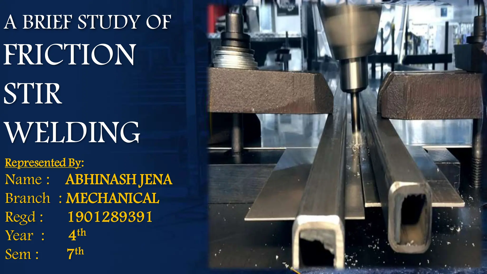 FRICTION STIR WELDING OF TWO PLATES OF METALS | PDF